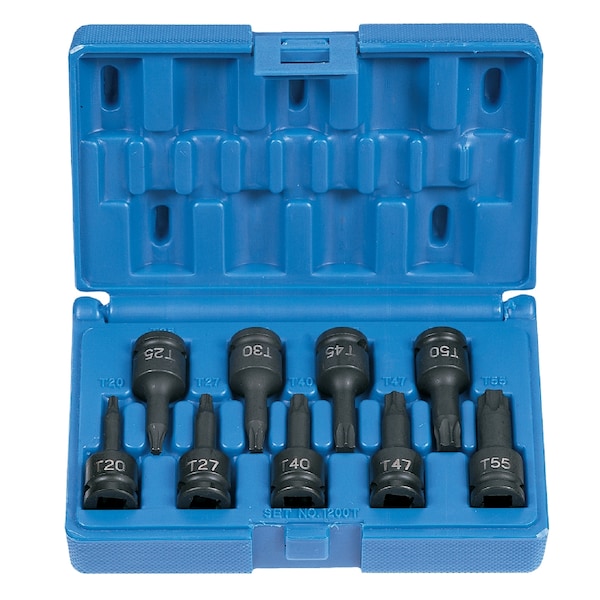 SKT SET 3/8" DR 9PC INTERNAL TORX IM